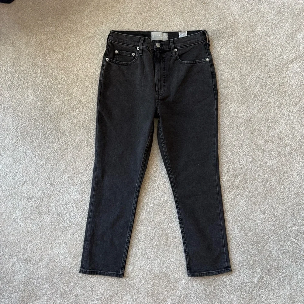 Everlane The Original Cheeky Jeans size 27, Black wash - Picture 9 of 10